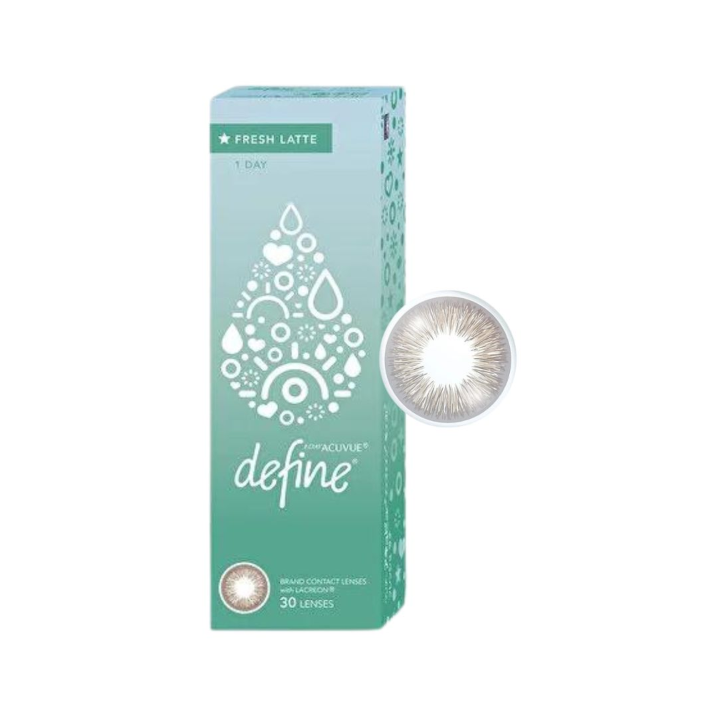 1-Day Acuvue Define Fresh - Daily Colored Lenses (30 Pack)