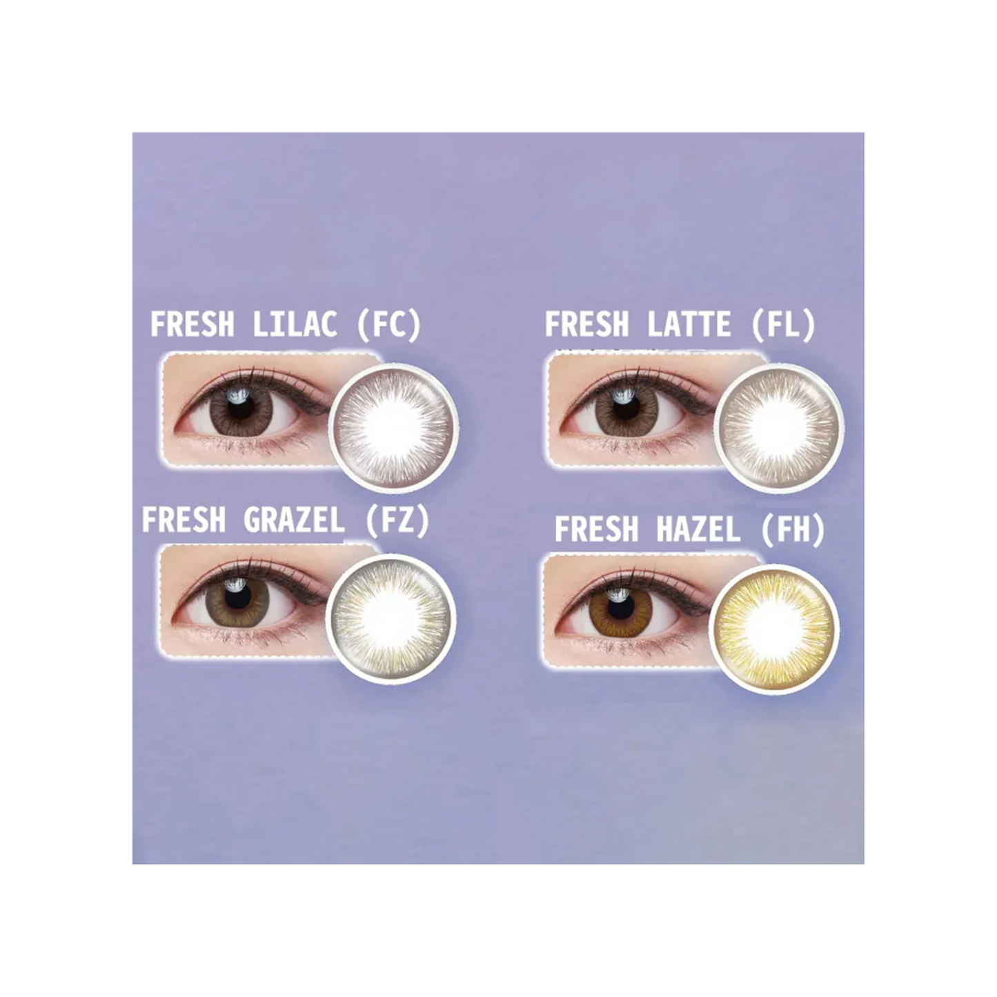 1-Day Acuvue Define Fresh - Daily Colored Lenses (30 Pack)