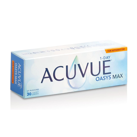 Acuvue Oasys Max 1 Day for Astigmatism (30 Pack)