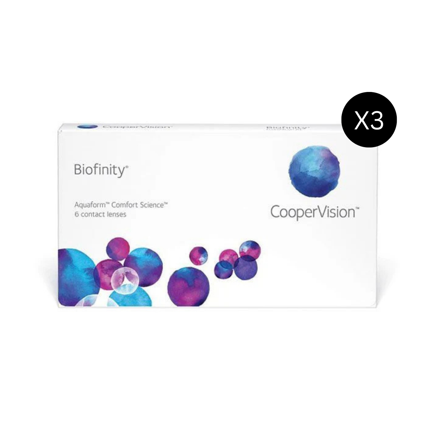 Biofinity - Monthly (6 Pack)