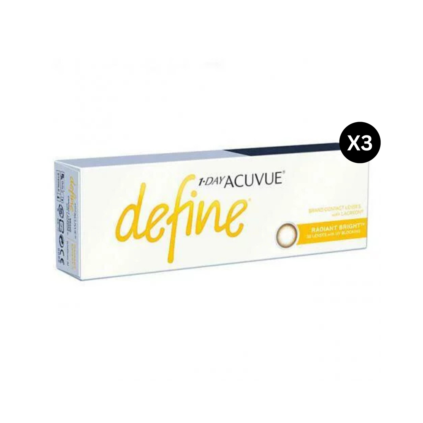 1-Day Acuvue Define - Daily Colored Lenses (30 Pack)