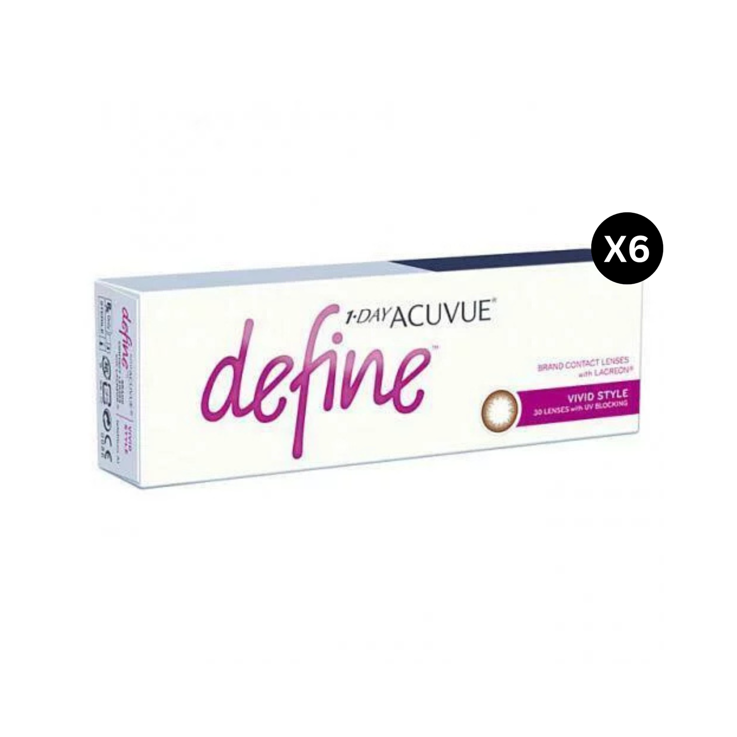 1-Day Acuvue Define - Daily Colored Lenses (30 Pack)
