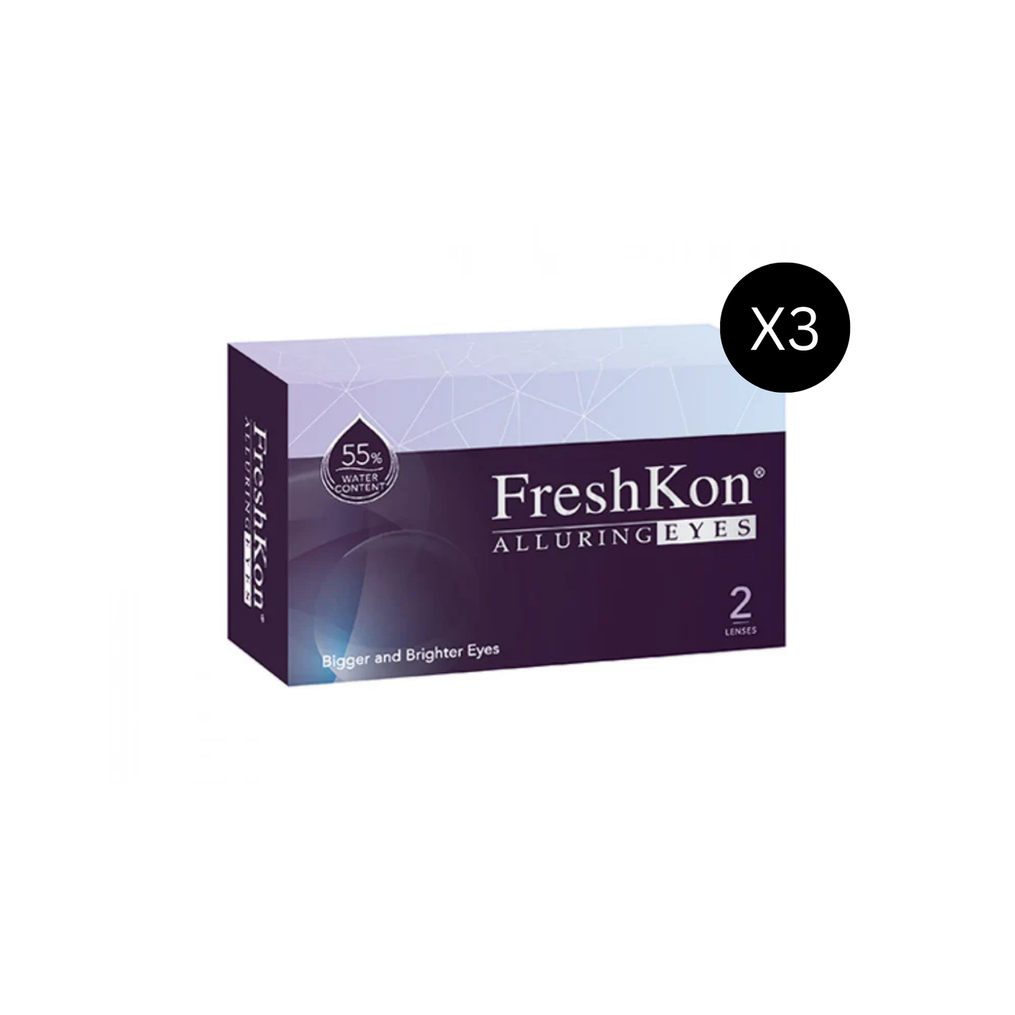 FreshKon Alluring Eyes - Monthly Colored Lenses (2 Pack)
