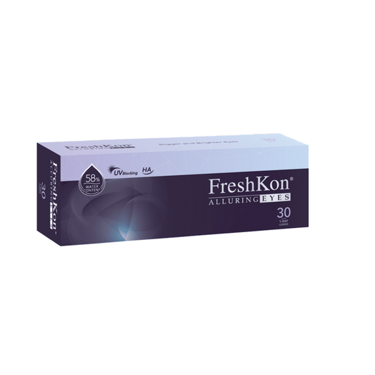 FreshKon Alluring Eyes 1-Day - Daily Colored Lenses (30 Pack)
