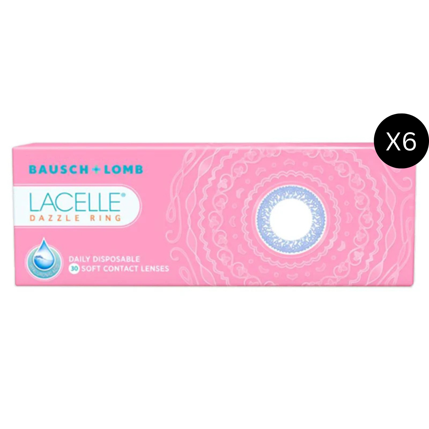 Lacelle Dazzle Ring - Daily Colored Lenses (30 Pack)
