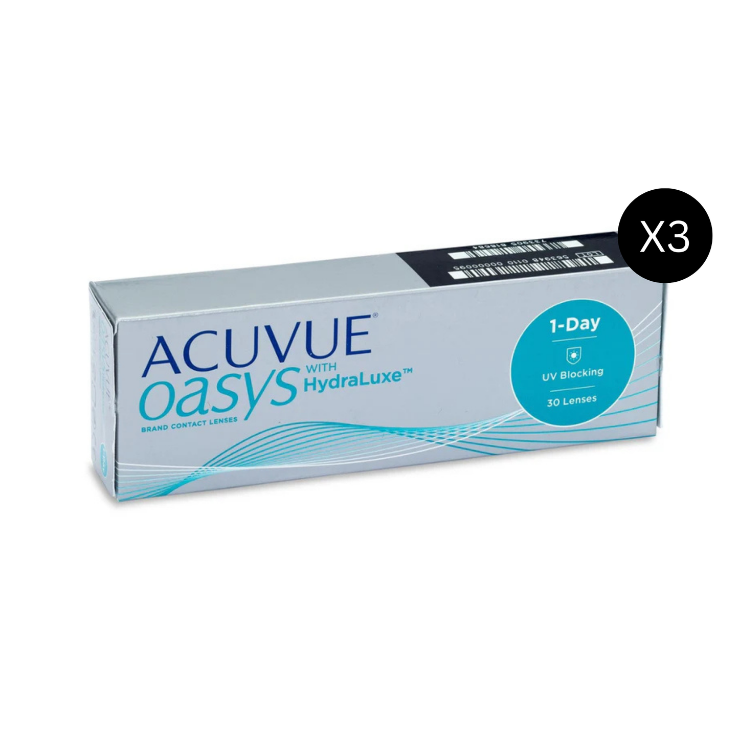 1-Day Acuvue Oasys with HydraLuxe (30 Pack)
